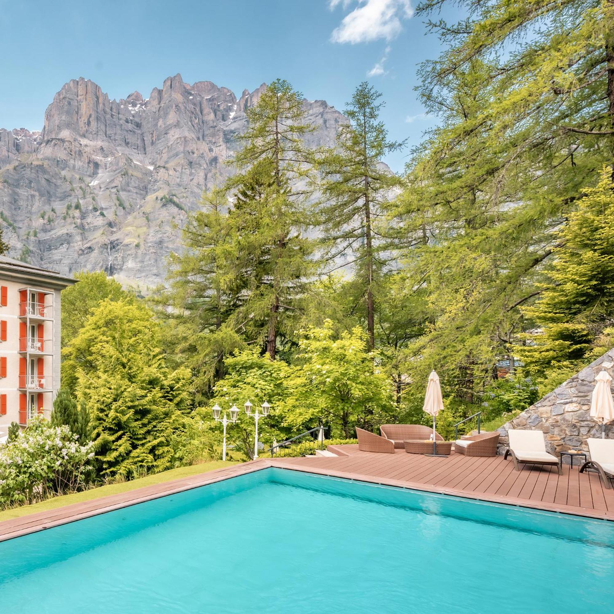 Residence Les Sources Des Alpes Лойкербад Экстерьер фото